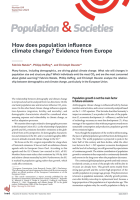 How does population influence climate change? Evidence from Europe