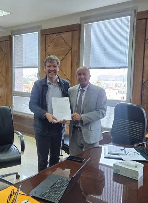 Michel Guillot (Ined) et Ayache Khellaf (HCP du Maroc)