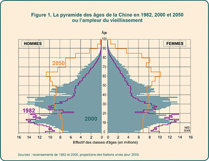 Population chinoise 2050