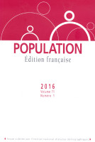Population 2016, n°1