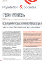 Migrations internationales : ce que l’on mesure (ou pas)