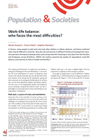Work-life balance: who faces the most difficulties?