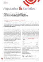 Fathers have embraced longer and more flexible paternity leave