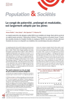 Le congé de paternité, prolongé et modulable, est largement adopté par les pères