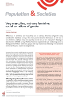 Very masculine, not very feminine: social variations of gender