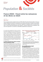 France 2022 : l’écart entre les naissances et les décès se réduit